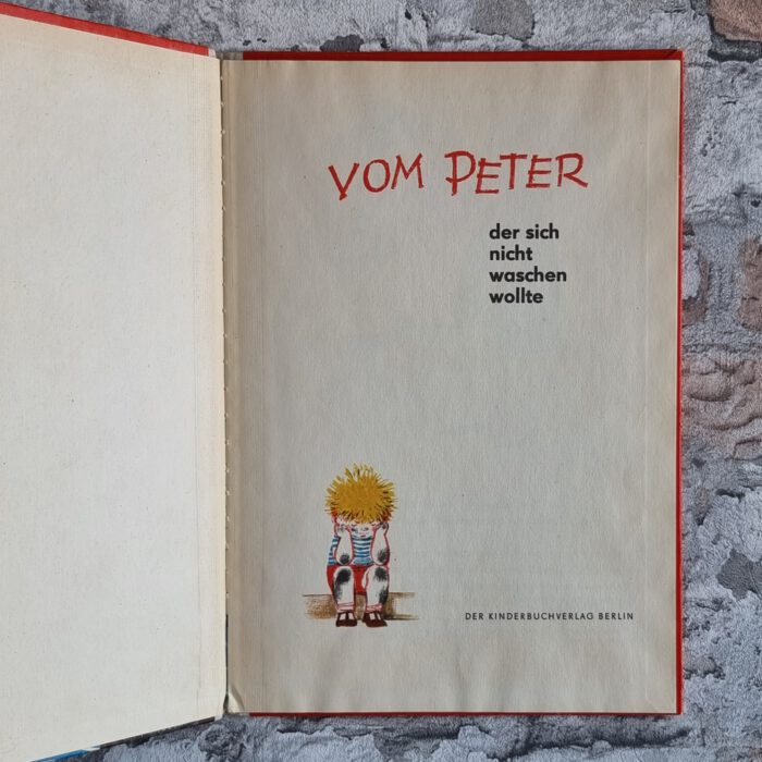 Meyer-Rey, Ingeborg. Vom Peter der sich nicht waschen wollte. – Bild 2