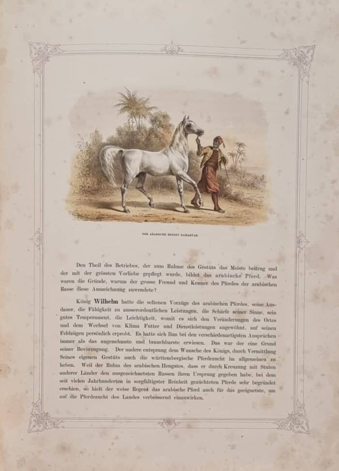 Schmidt, Friedrich von (Hrsg.). König Wilhelm von Württemberg in seinen ländlichen Beschäftigungen. – Bild 3