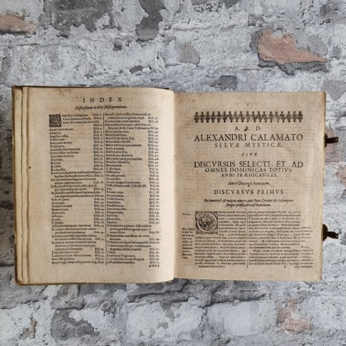 Calamato, Alessandro. Nova Sylva Conceptuum Fundatorum In Autoritate Sacrae Scripturae, Et SS. Patrum, Et Aliorum Gravissimorum Ecclesiae Doctorum. – Bild 8