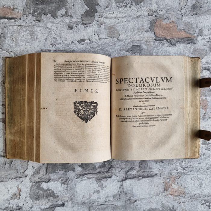 Calamato, Alessandro. Nova Sylva Conceptuum Fundatorum In Autoritate Sacrae Scripturae, Et SS. Patrum, Et Aliorum Gravissimorum Ecclesiae Doctorum. – Bild 11