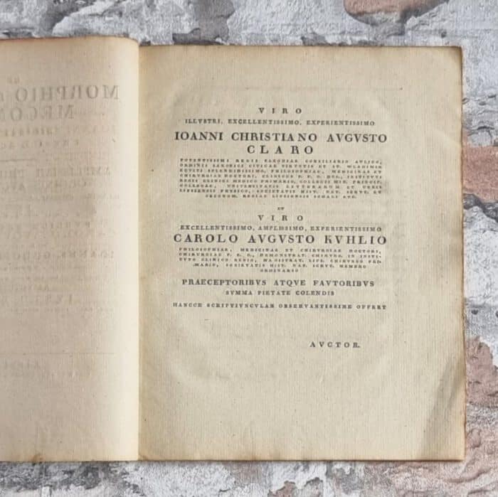 Hoppe, Johann Gottfried und Justus Radius. De Morphio Et Acido Meconico. – Bild 7