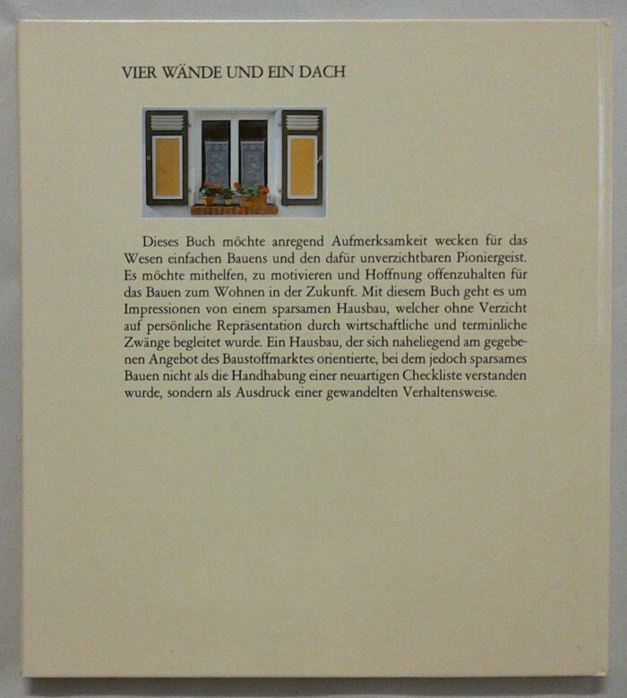Francke, Klaus. Vier Wände und ein Dach. – Bild 3