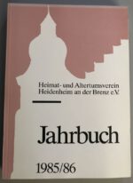 Weimert, Helmut (Bearbeiter). Jahrbuch 1985/86. (1. Jahrgang). – Bild 2