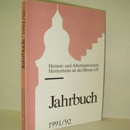 Weimert, Helmut (Hrsg.). Jahrbuch 1991/92. 4. Jahrgang.