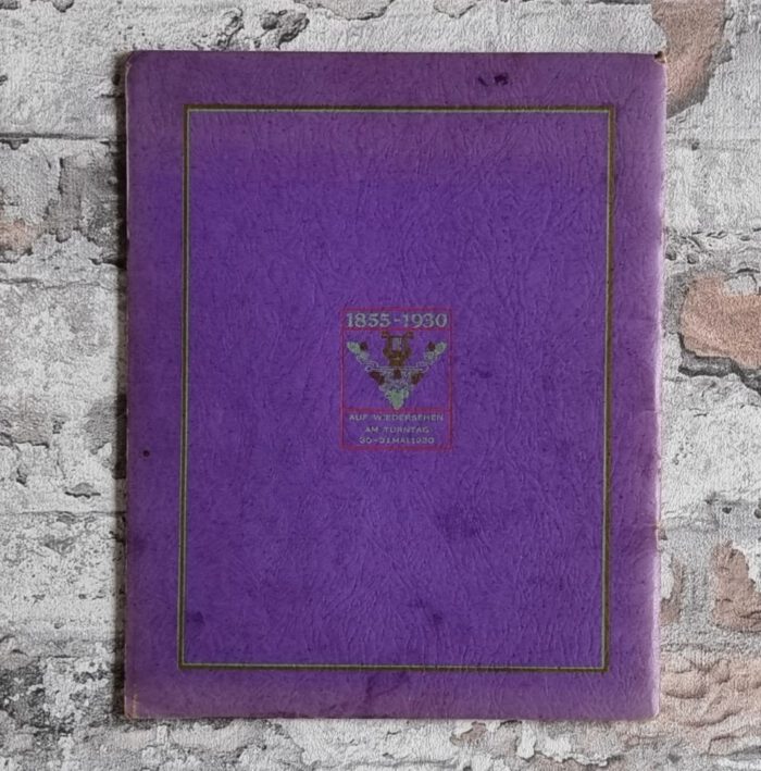 75-jähriges Jubiläum des Springfield Turnvereins 25-26-27ten April 1930. / The Souvenier Program of the Seventy-Fifth Anniversary. The Springfield Turn Verein. April 25, 26, and 27, 1930. – Bild 5