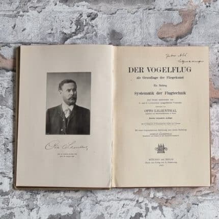 Lilienthal, Otto. Der Vogelflug als Grundlage der Fliegekunst.
