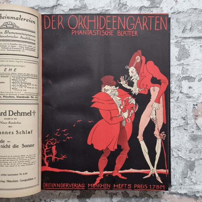 Strobl, Karl Hans (Hrsg.) und Czibulka, Alf von (Schriftleiter). Orchideengarten. Phantastische Blätter. 2. Jahrgang 1920. – Bild 5