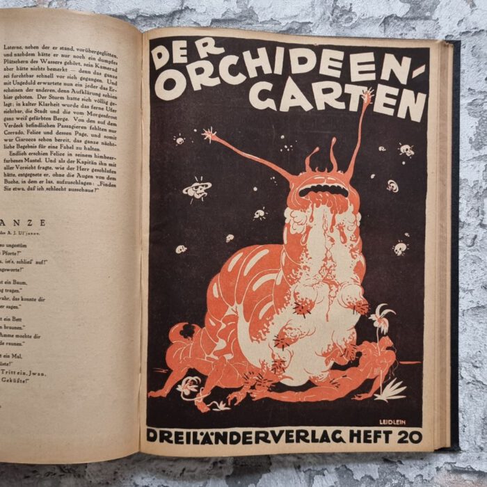 Strobl, Karl Hans (Hrsg.) und Czibulka, Alf von (Schriftleiter). Orchideengarten. Phantastische Blätter. 2. Jahrgang 1920. – Bild 7