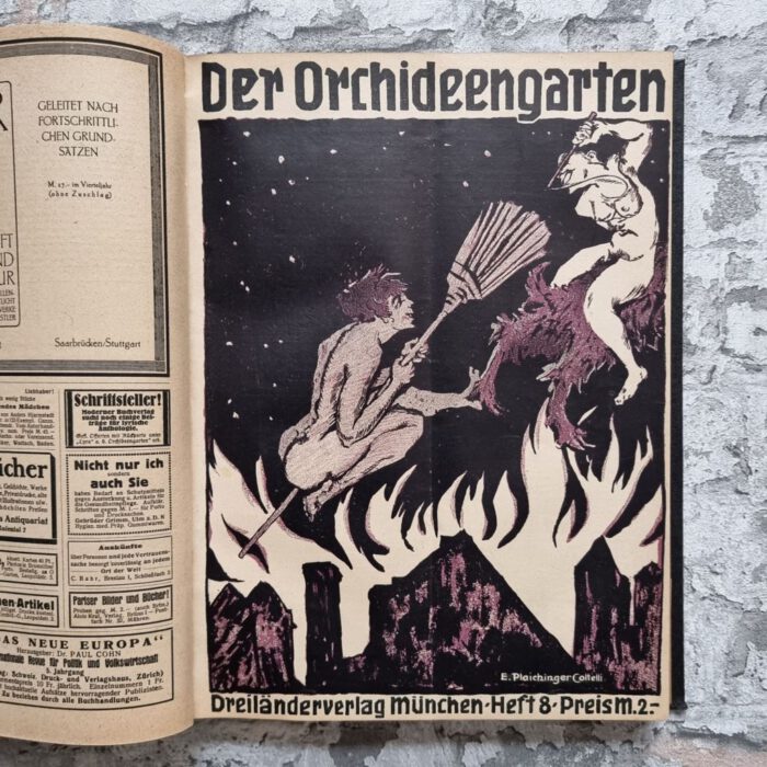 Strobl, Karl Hans (Hrsg.) und Czibulka, Alf von (Schriftleiter). Orchideengarten. Phantastische Blätter. 2. Jahrgang 1920. – Bild 8