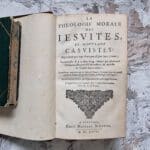 Montalte, Louis de (d.i. Blaise Pascal). Les Provinciales ou Les Lettres escrites par Louis de Montalte, a un provincial de ses amis, et aux rr. pp. Iesuites: avec La Theologie Morale des dits Peres & Nouveaux Casuistes ... divisée en cinq parties. – Bild 3