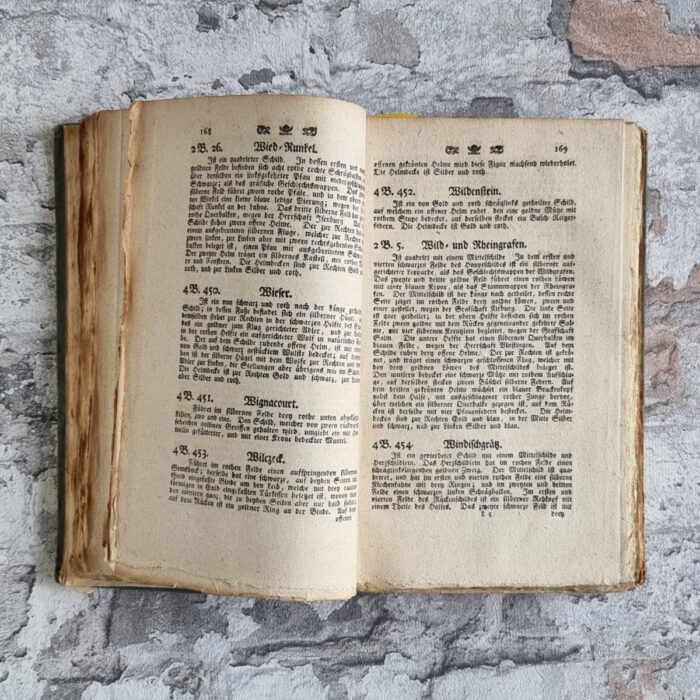 (Seyfart, Johann Friedrich). Der durchlauchtigen Welt vollständiges Wappenbuch. Vierter Band welcher die Gräflichen Wappen von No. 391 bis 571 nebst einer Beschreibung der sämtlichen Wappen des zweyten, dritten und vierten Bandes enthält. – Bild 7