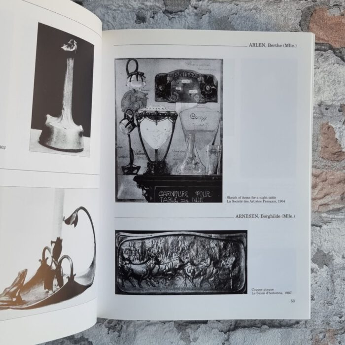 Duncan, Alastair. The Paris Salons 1895-1914. Volume V: Objects D'Art & Metalware. – Bild 4
