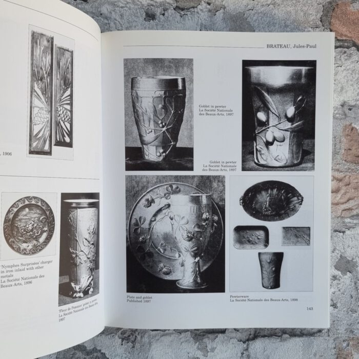 Duncan, Alastair. The Paris Salons 1895-1914. Volume V: Objects D'Art & Metalware. – Bild 5