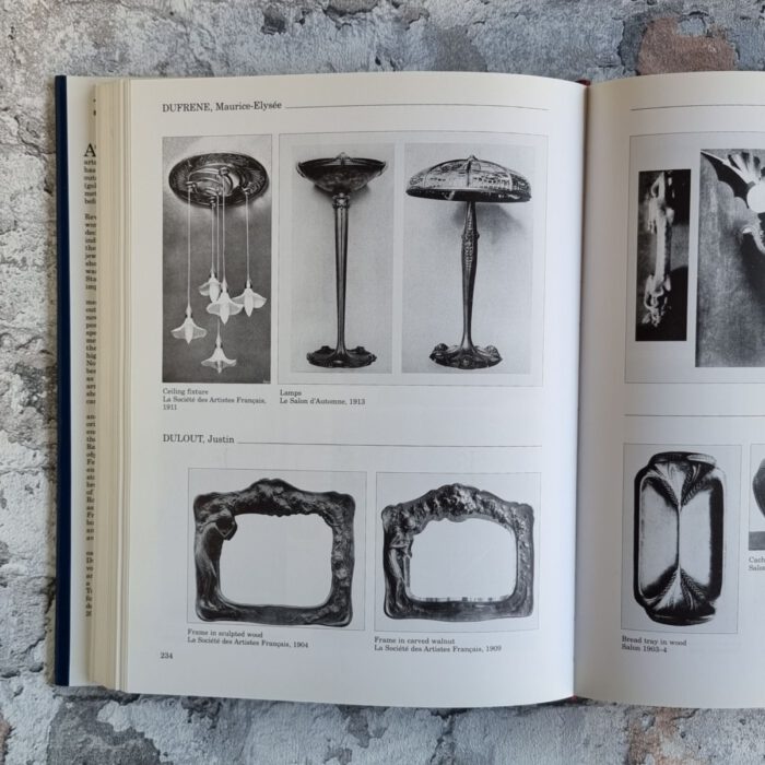 Duncan, Alastair. The Paris Salons 1895-1914. Volume V: Objects D'Art & Metalware. – Bild 7