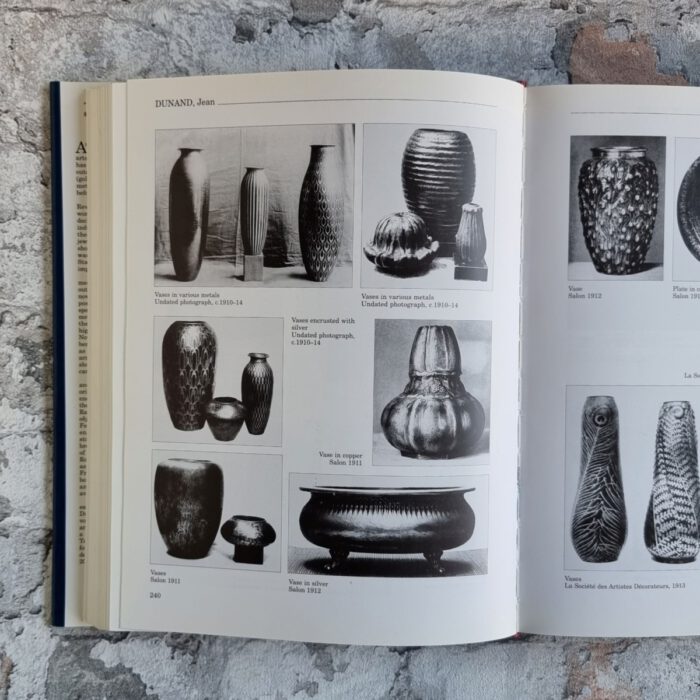 Duncan, Alastair. The Paris Salons 1895-1914. Volume V: Objects D'Art & Metalware. – Bild 8