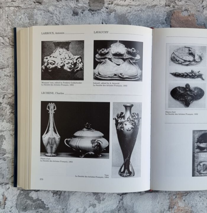Duncan, Alastair. The Paris Salons 1895-1914. Volume V: Objects D'Art & Metalware. – Bild 10