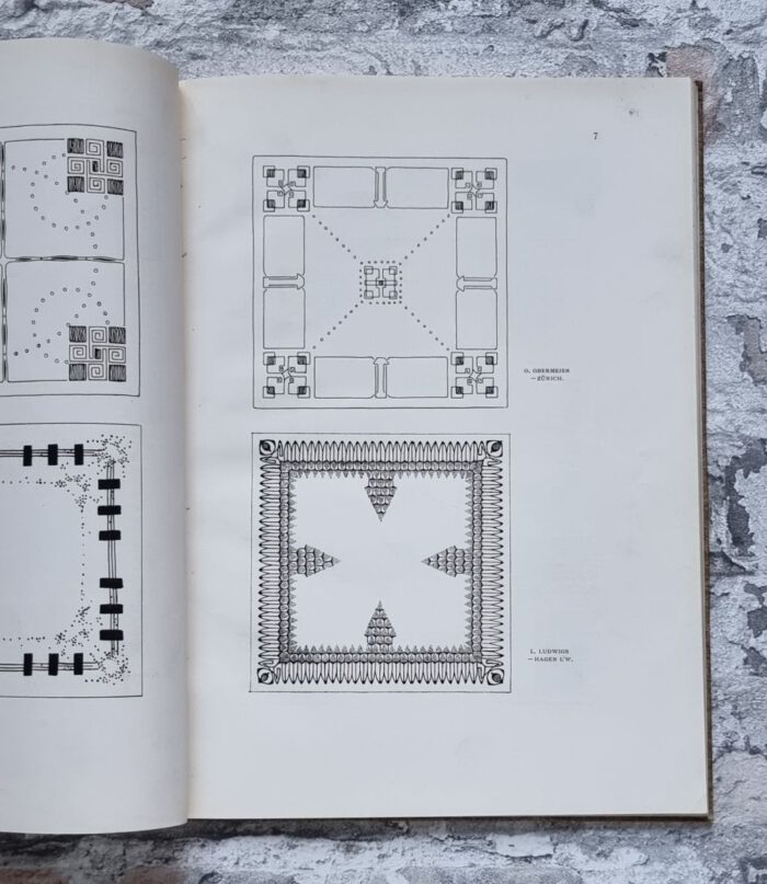 Koch, Alexander (Hrsg.). Moderne Stickereien. Serie II. – Bild 3