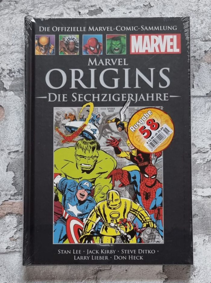Lee, Stan, Jack Kirby, Steve Ditko, Larry Lieber und Don Heck. Marvel Origins - Die Sechzigerjahre. – Bild 1