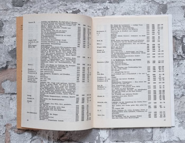 Kräenbring, Artur. Bibliographie über das Bessarabiendeutschtum. – Bild 2