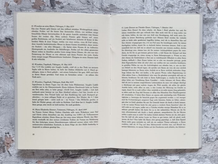Hölderlin, Friedrich. "Von der Realität des Lebens" - Hir das Blatt. – Bild 3