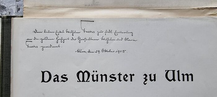 Pfleiderer, Rudolf. Das Münster zu Ulm und seine Kunstdenkmale. – Bild 5