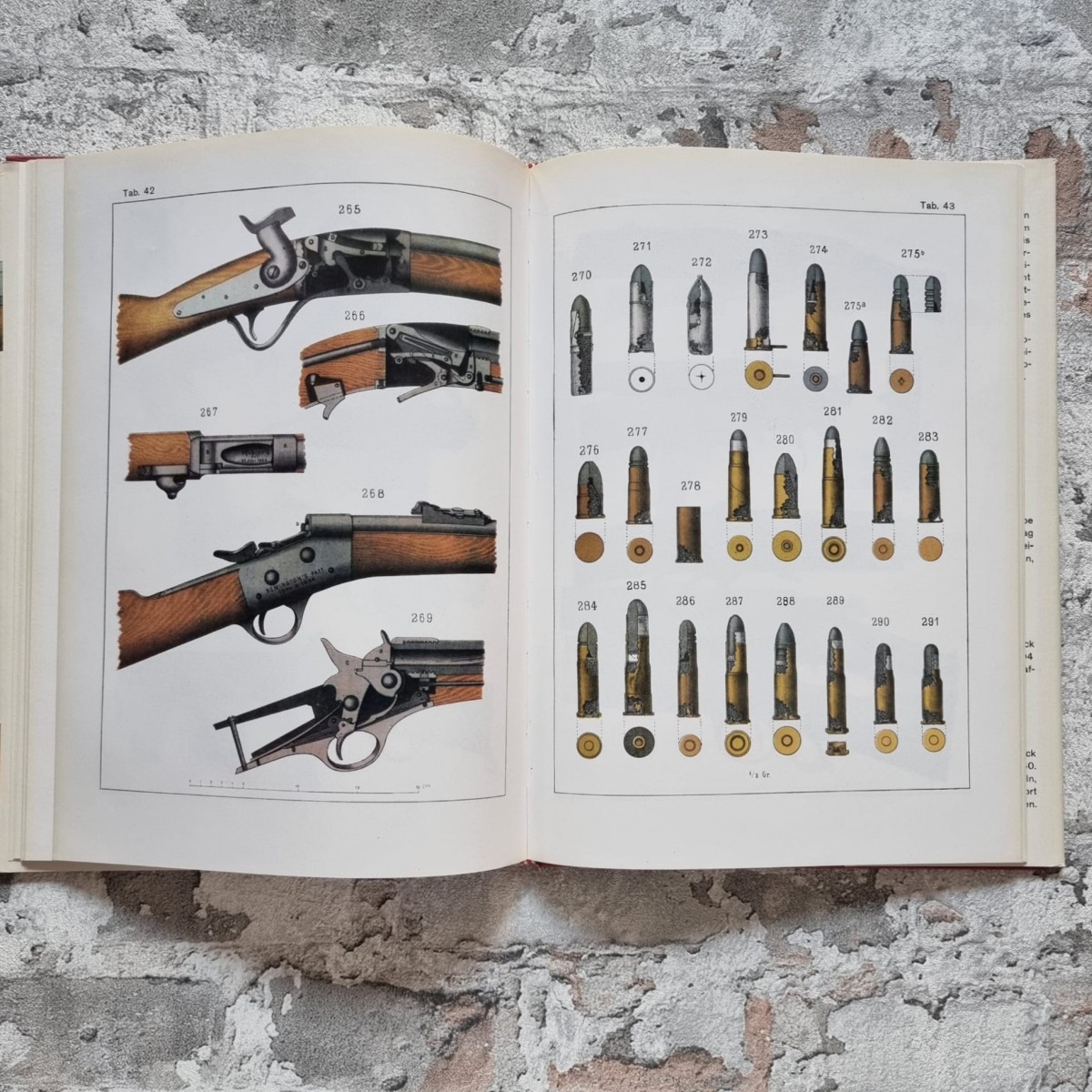 34429-005-schmidt-handfeuerwaffen-tafelband-patronen Schmidt, Rudolf. Die Handfeuerwaffen. Textband und Tafelband. – Bild 1
