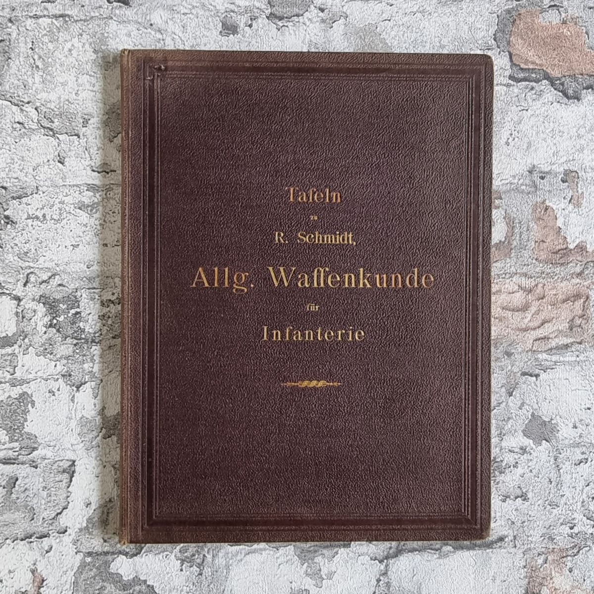 34431-016-schmidt-waffenkunde-infanterie-1891-tafeln-einband-vorne Schmidt, Rudolf. Allgemeine Waffenkunde für Infanterie (UND) Tafelband (UND) Neue Folge von 1891. – Bild 17