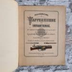 Schmidt, Rudolf. Allgemeine Waffenkunde für Infanterie (UND) Tafelband (UND) Neue Folge von 1891. – Bild 18