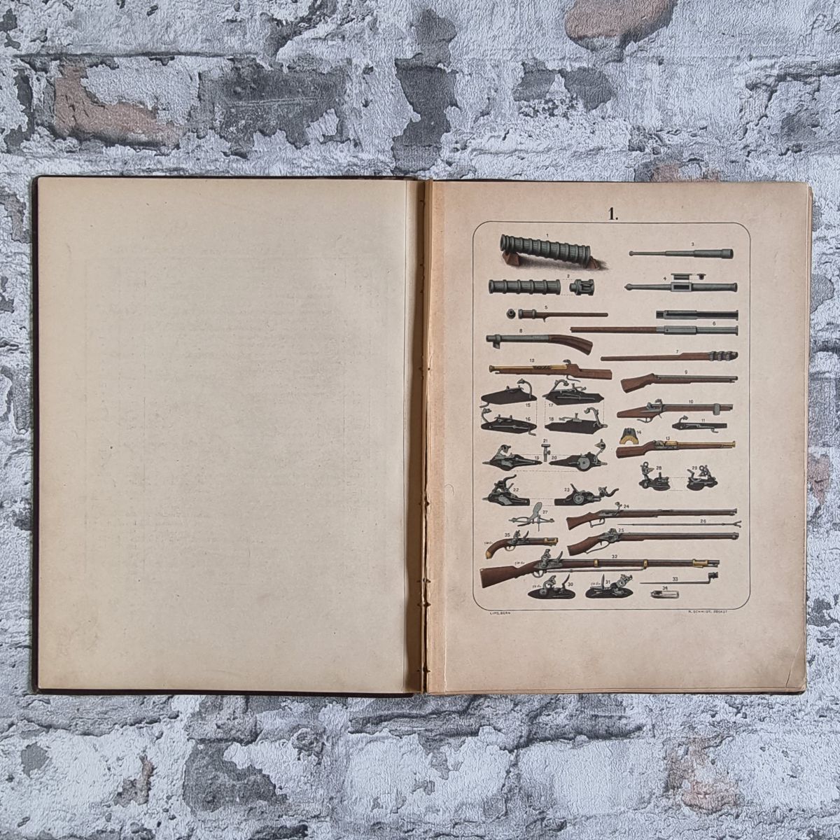 34431-019-schmidt-waffenkunde-infanterie-1891-tafeln-abbildung Schmidt, Rudolf. Allgemeine Waffenkunde für Infanterie (UND) Tafelband (UND) Neue Folge von 1891. – Bild 20