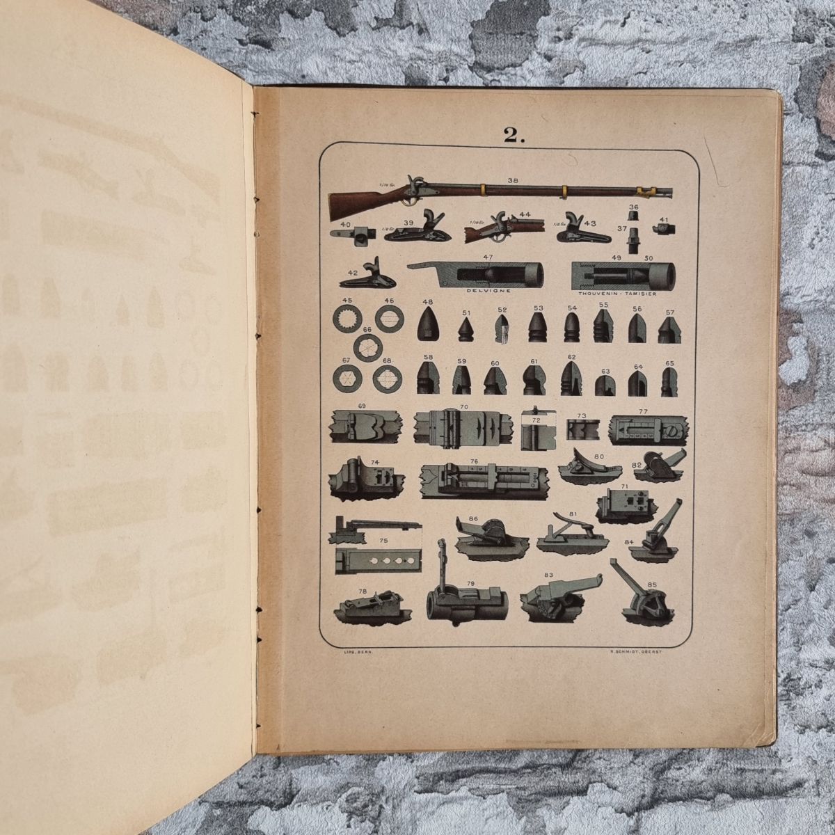 34431-020-schmidt-waffenkunde-infanterie-1891-tafeln-gewehr Schmidt, Rudolf. Allgemeine Waffenkunde für Infanterie (UND) Tafelband (UND) Neue Folge von 1891. – Bild 21