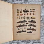 Schmidt, Rudolf. Allgemeine Waffenkunde für Infanterie (UND) Tafelband (UND) Neue Folge von 1891.