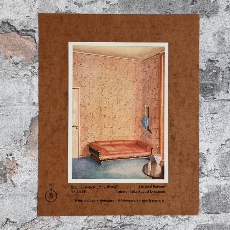 34708-003-rheinische-tapetenfabrik-gallion-breuhaus-may-wong Rheinische Tapetenfabrik. Neue Entwürfe des Architekten. – Bild 1