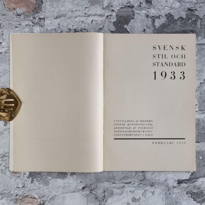 Stawenow, Åke. Svensk stil och standard 1933. – Bild 2