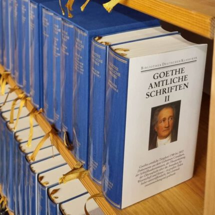 Goethe, Johann Wolfgang. Sämtliche Werke. Briefe, Tagebücher und Gespräche.