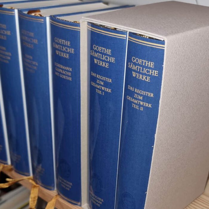 Goethe, Johann Wolfgang. Sämtliche Werke. Briefe, Tagebücher und Gespräche. – Bild 3