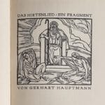 Hauptmann, Gerhart. Das Hirtenlied. – Bild 3