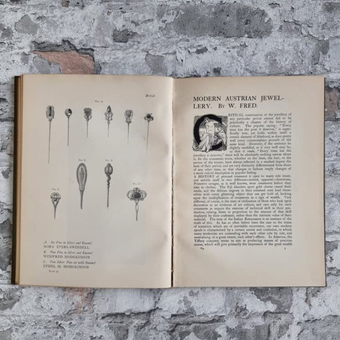 Holme, Charles (Hrsg.). Modern Design in Jewellery and Fans. – Bild 9