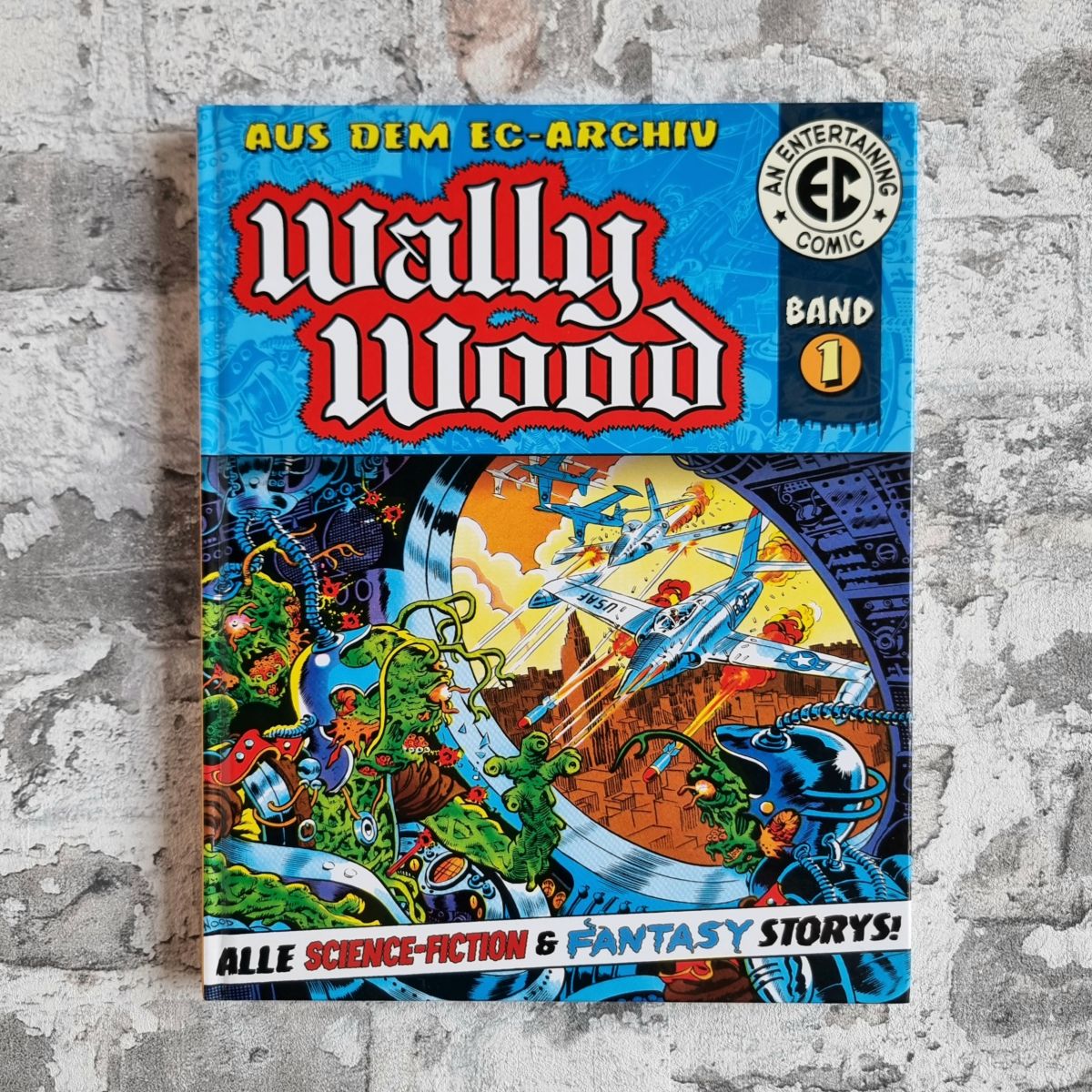 35832-001-wally-wood-ec-archiv-science-fiction-fantasy-einband-vorne Wood, Wallace. EC-Archiv Wally Wood. Ausgabe 1. – Bild 1