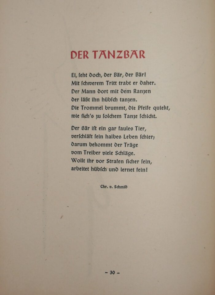 Stockhausen, Hans-Wilfried von / Berenbrock, Otto. Tierfabeln. – Bild 3