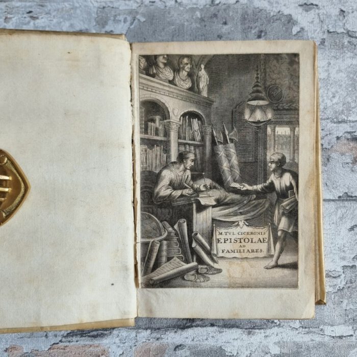 Cicero, M(arcus) Tullius. Epistolarum libri XVI ad familiares – Bild 1