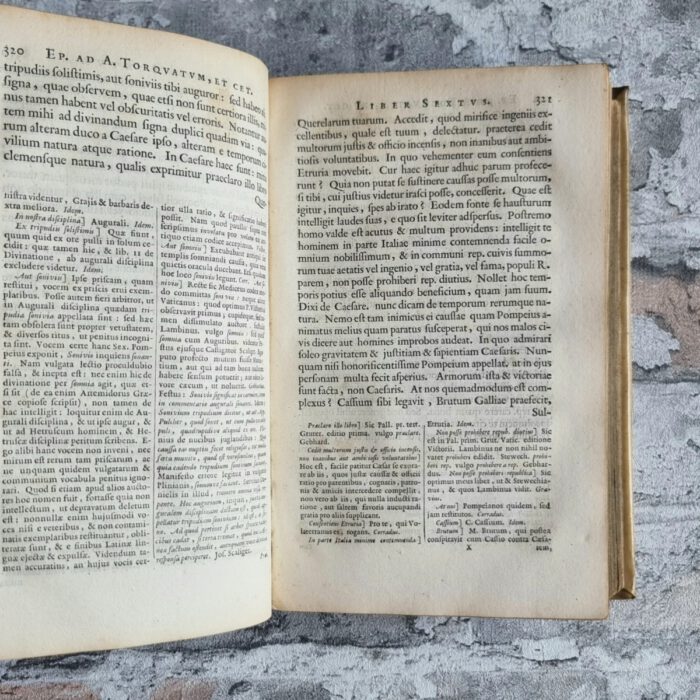 Cicero, M(arcus) Tullius. Epistolarum libri XVI ad familiares – Bild 5