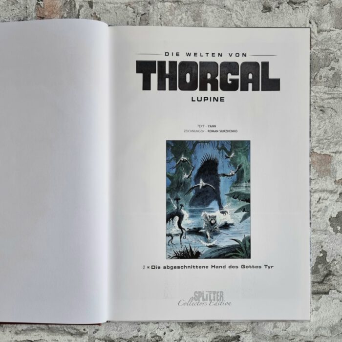 Yann (Text) und Roman Surzhenko (Zeichnungen). Die Welten von Thorgal - Lupine. Band 1-7 (= komplett). – Bild 7