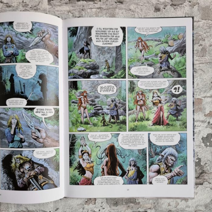 Yann (Text) und Roman Surzhenko (Zeichnungen). Die Welten von Thorgal - Lupine. Band 1-7 (= komplett). – Bild 28