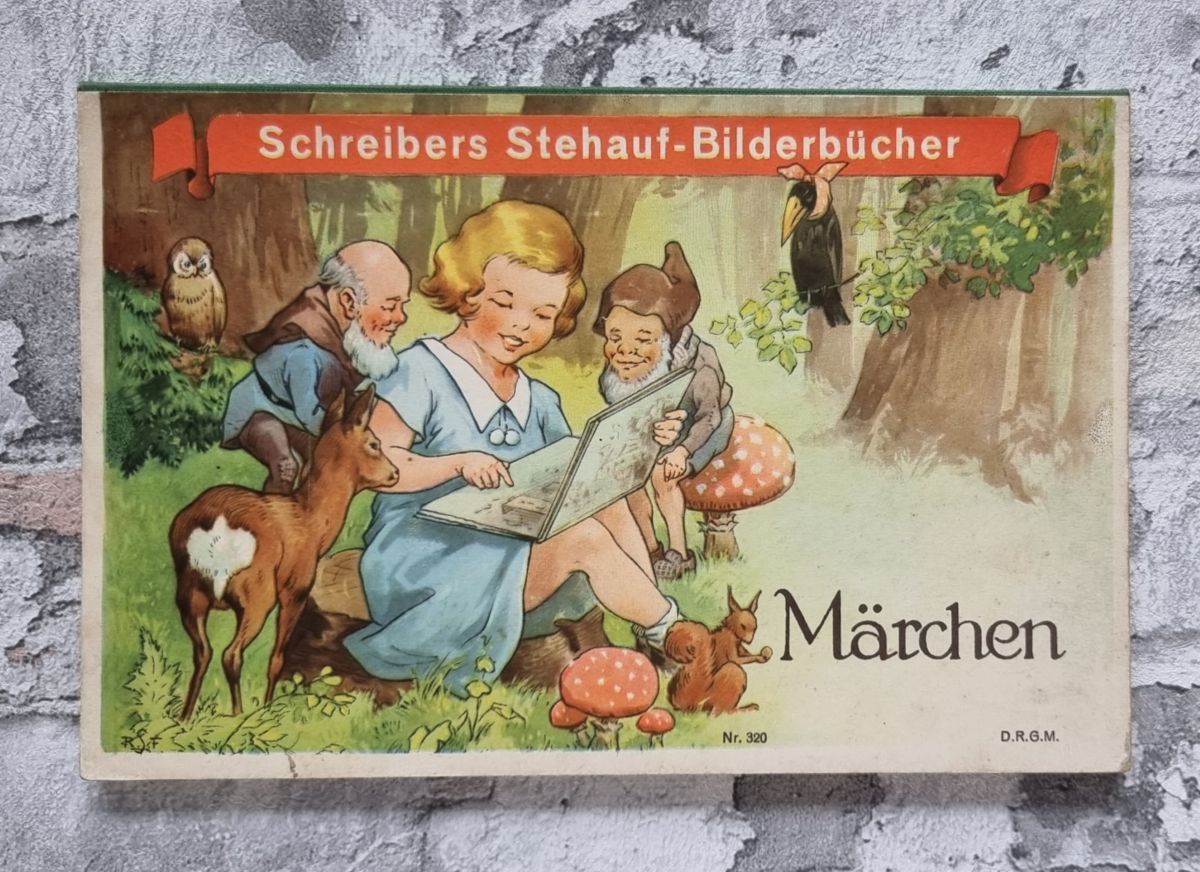 33999-001-schreibers-stehauf-bilderbuecher-grimm-maerchen-einband-vorne (Grimm, Jacob und Wilhelm). Märchen. – Bild 2