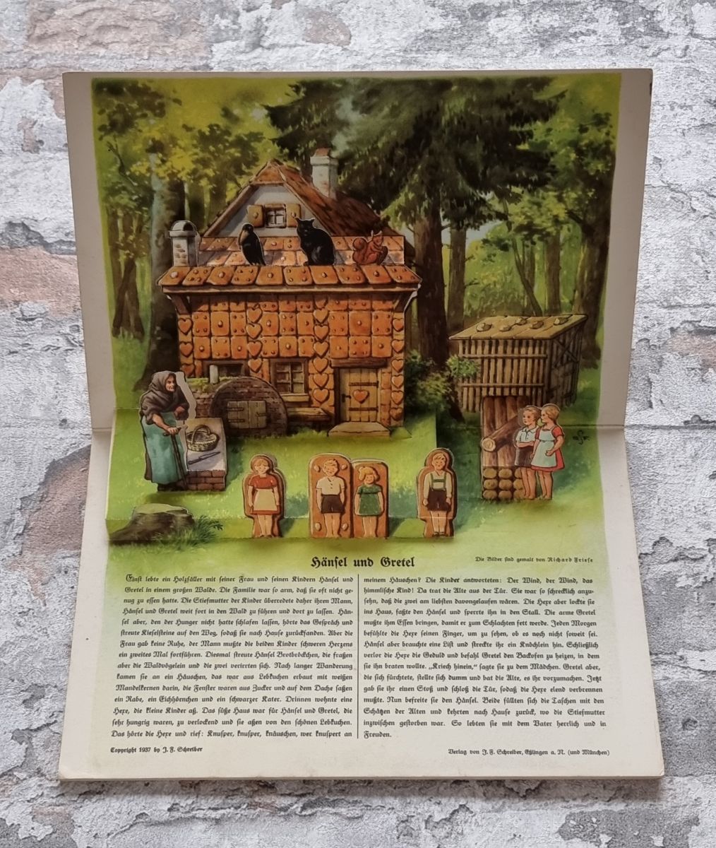 33999-002-schreibers-stehauf-bilderbuecher-grimm-maerchen-haensel-und-gretel (Grimm, Jacob und Wilhelm). Märchen. – Bild 1