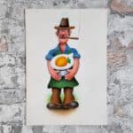 Firma Höflinger & Karg, Konvolut von 14 farbigen Original-Reklameentwürfen. – Bild 2