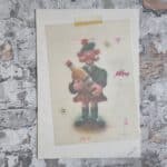 Firma Höflinger & Karg, Konvolut von 14 farbigen Original-Reklameentwürfen. – Bild 6