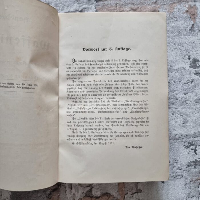 Berlin, Hugo. Handbuch der Waffenlehre. – Bild 5