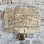 Türing, Hans und Katharina. 29-zeiliger Kaufbrief über Hofstatt mit Halde ("Leite") und Wald in Eisenerz (Steiermark). – Bild 2