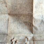 Türing, Hans und Katharina. 29-zeiliger Kaufbrief über Hofstatt mit Halde ("Leite") und Wald in Eisenerz (Steiermark). – Bild 4